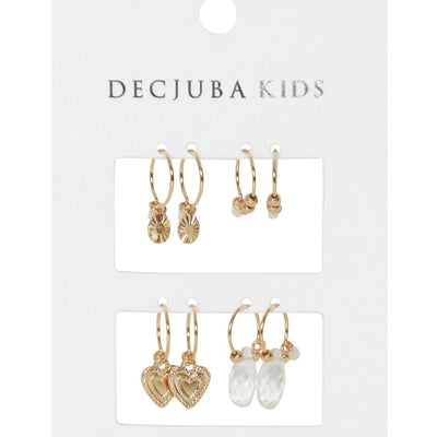 [TEST] Kids Blu Earring 4 Pack