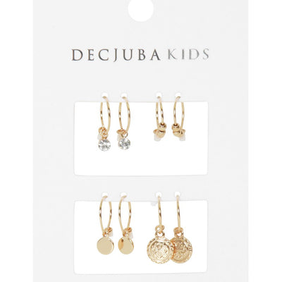 [TEST] Kids Bodie Hoop Earring 4 Pack