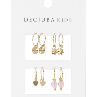 [TEST] Kids Bay Earring 4 Pack