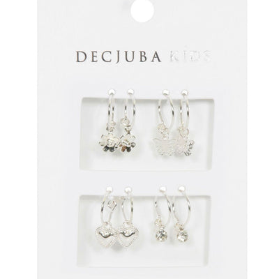 [TEST] Kids Blake Hoop Earring 4 Pack