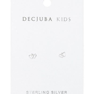 [TEST] Kids Double Heart Studs