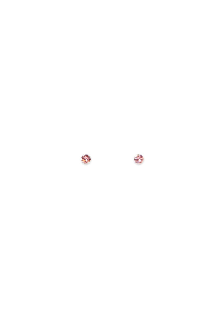 [TEST] Kids 4mm Pink Dia Stud