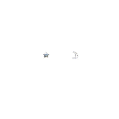 [TEST] Kids Star Moon Studs