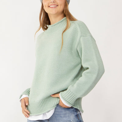 [TEST] Kids Mari Oversized Roll Neck