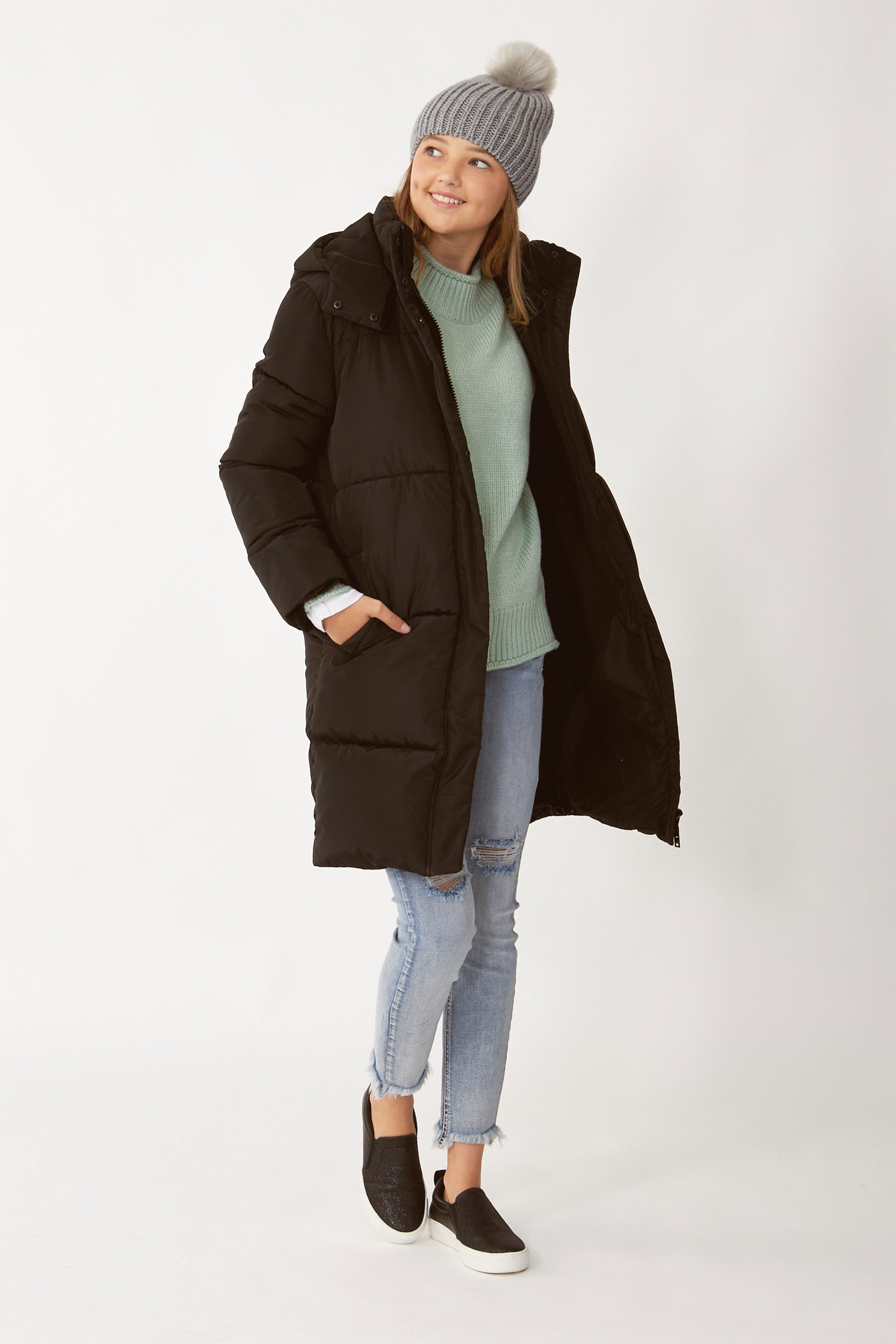[TEST] Kids Mari Oversized Roll Neck