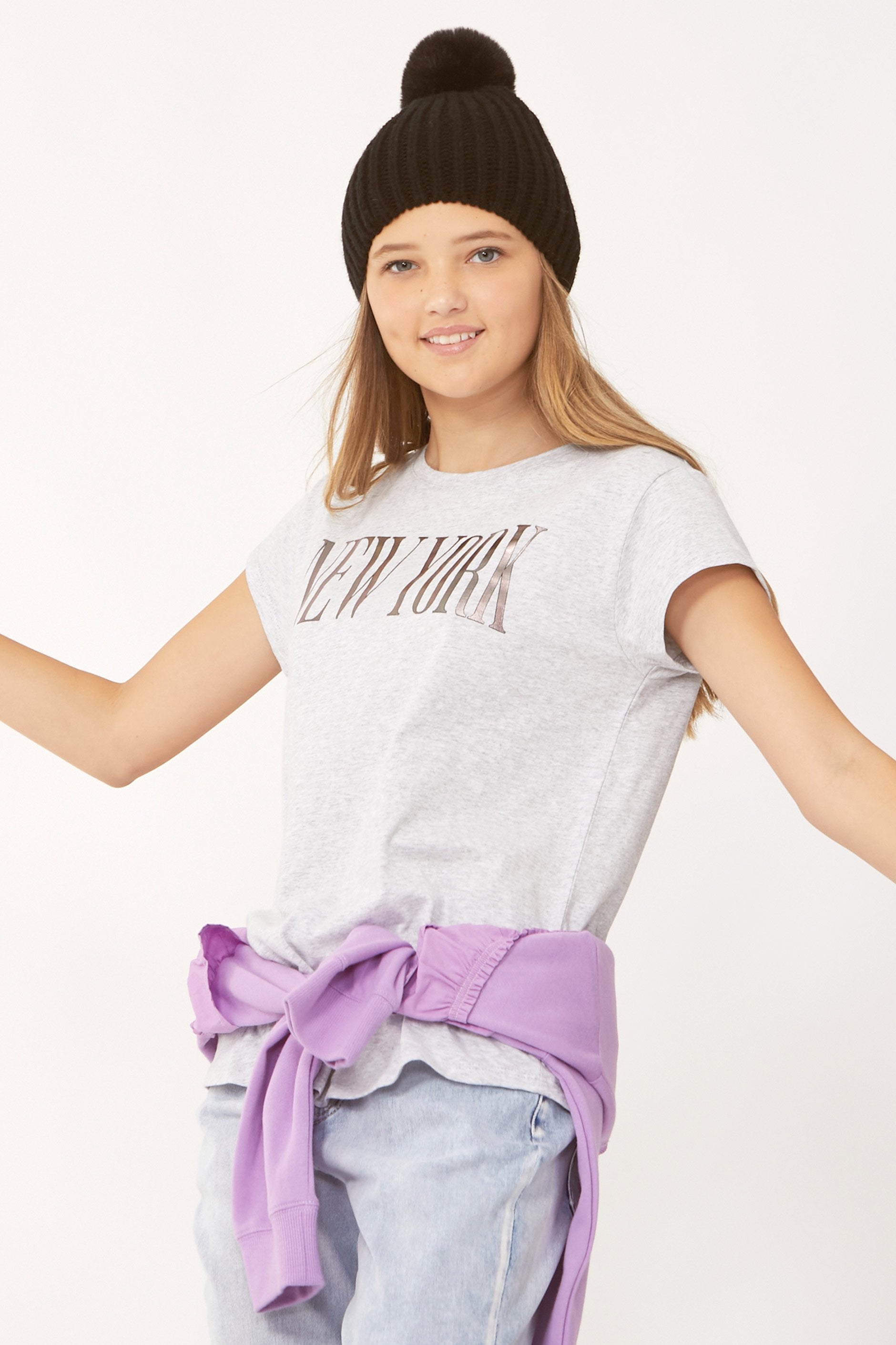[TEST] Kids New York Foil Tee