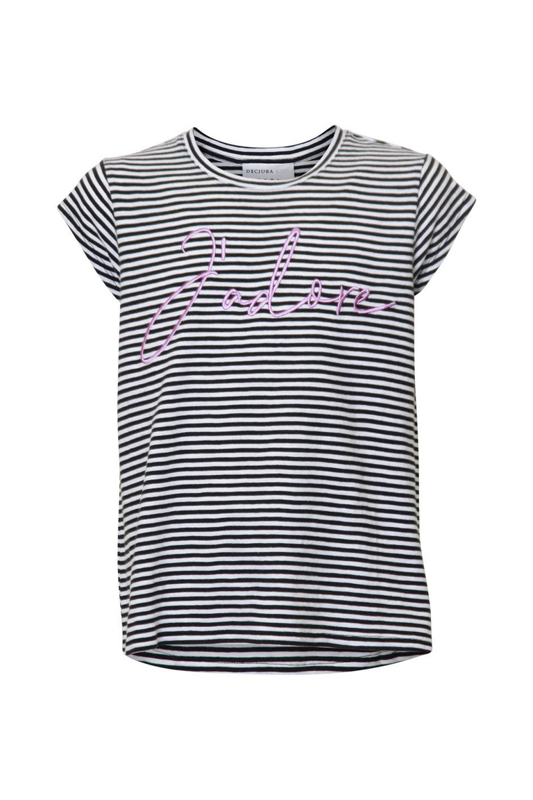 [TEST] Kids Jadore Stripe Tee