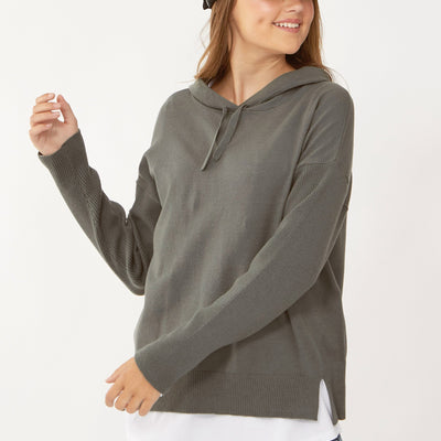 [TEST] Kids Harli Oversized Hood Knit