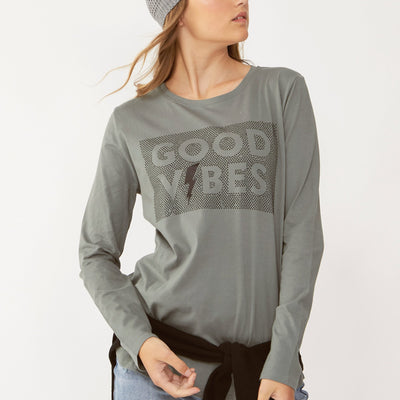 [TEST] Kids Good Vibes Crystal Tee