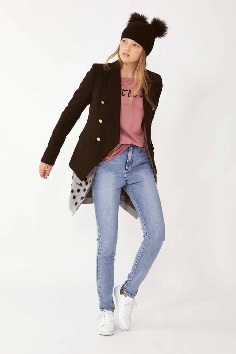 [TEST] Kids C'est La Vie Emb Tee