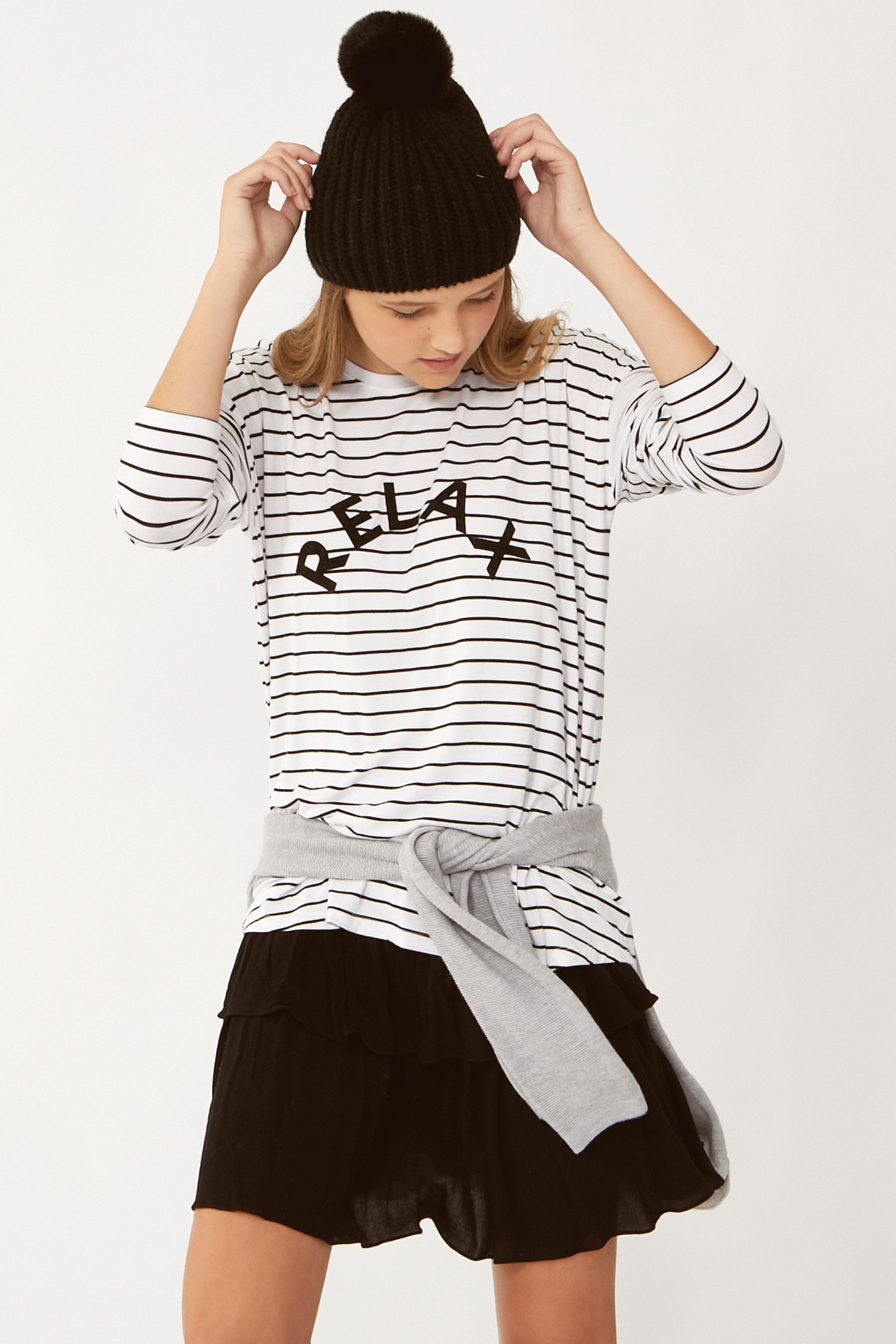 [TEST] Kids Relax Flocking Tee