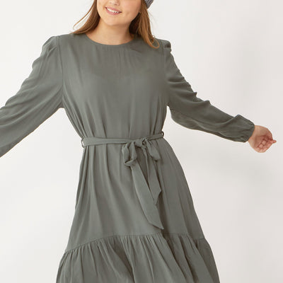 [TEST] Kids Jacinta Ruffle Hem Dress