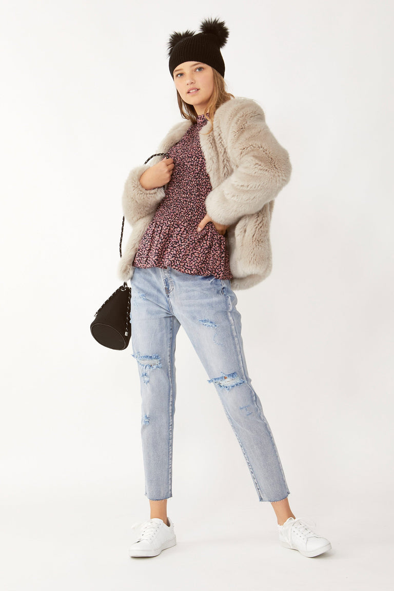 [TEST] Kids Ellie Shirred Top