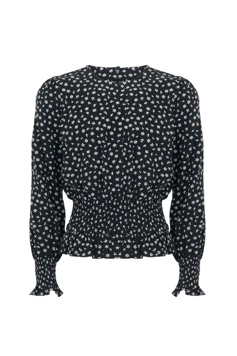 [TEST] Kids Stephy Shirred Waist Top