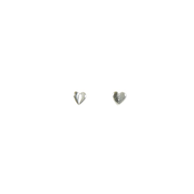 [TEST] Kids Folded Heart Studs
