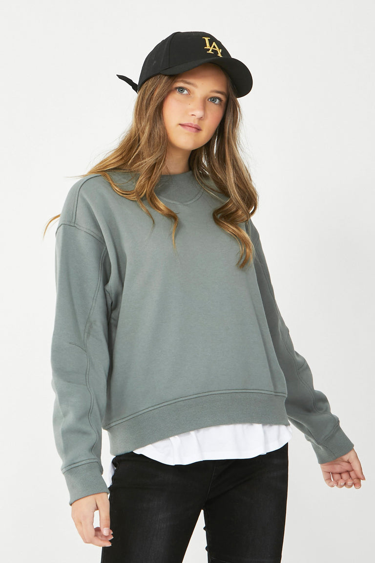 [TEST] Kids Audrey Crew Sweat