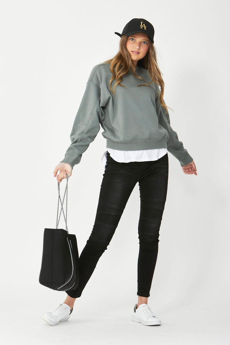 [TEST] Kids Audrey Crew Sweat
