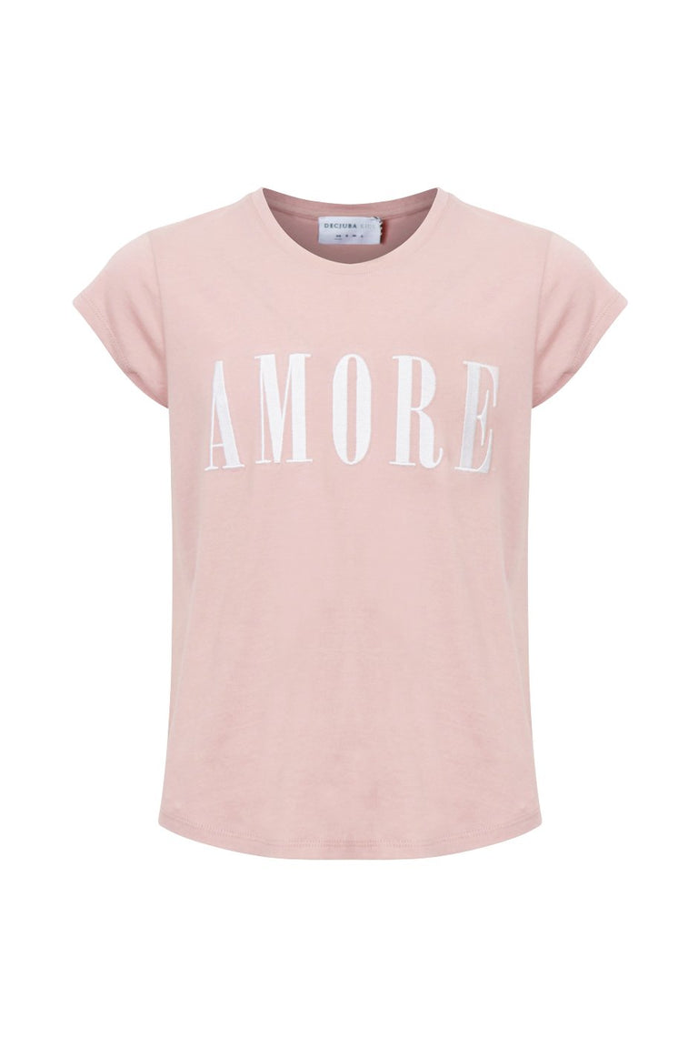 [TEST] Kids Amore Embroidered Tee