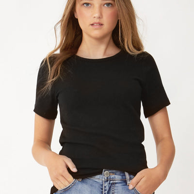 [TEST] Kids Fitted Shortsleeve Crew