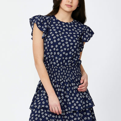[TEST] Kids Sophia Shirred Dress