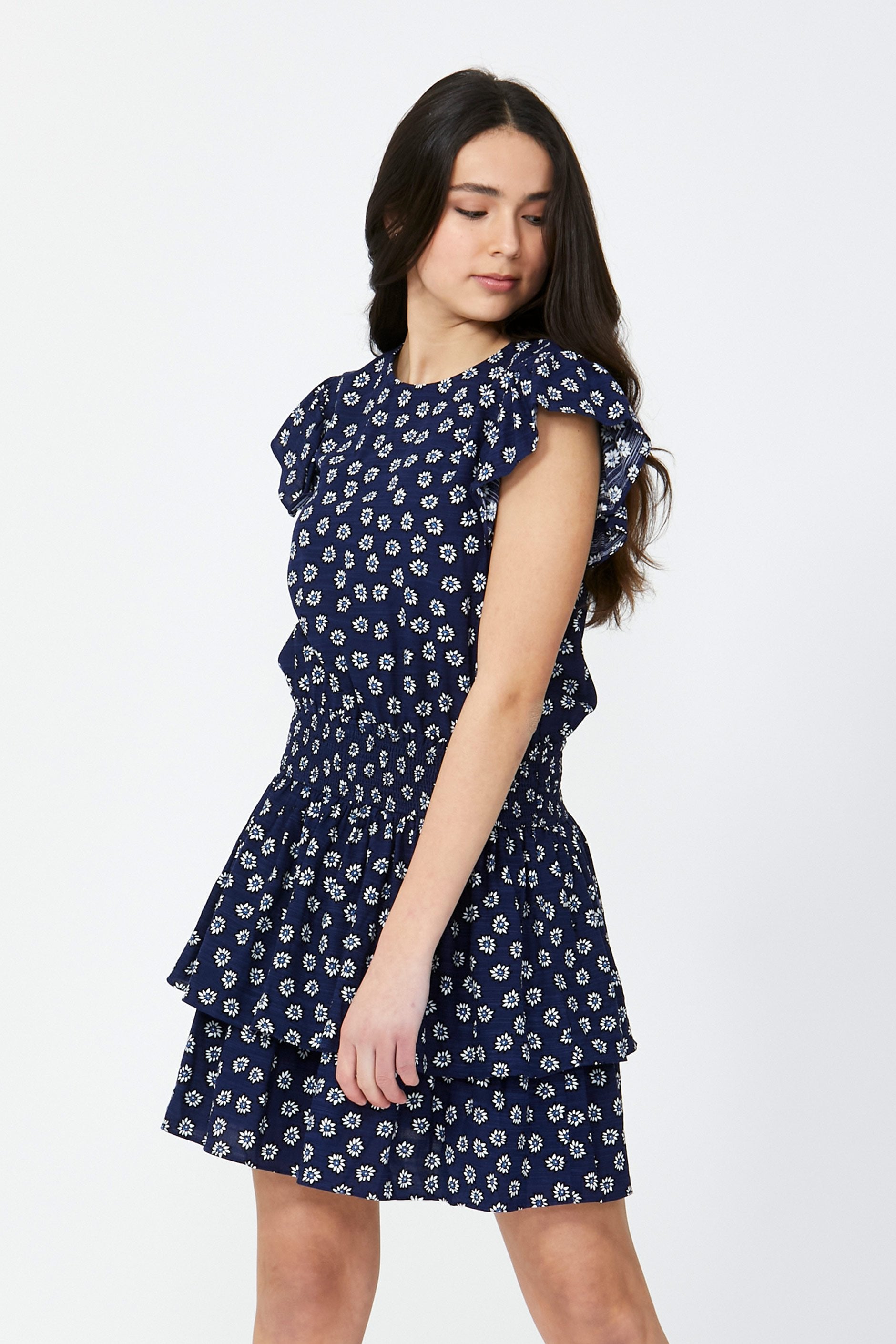 [TEST] Kids Sophia Shirred Dress