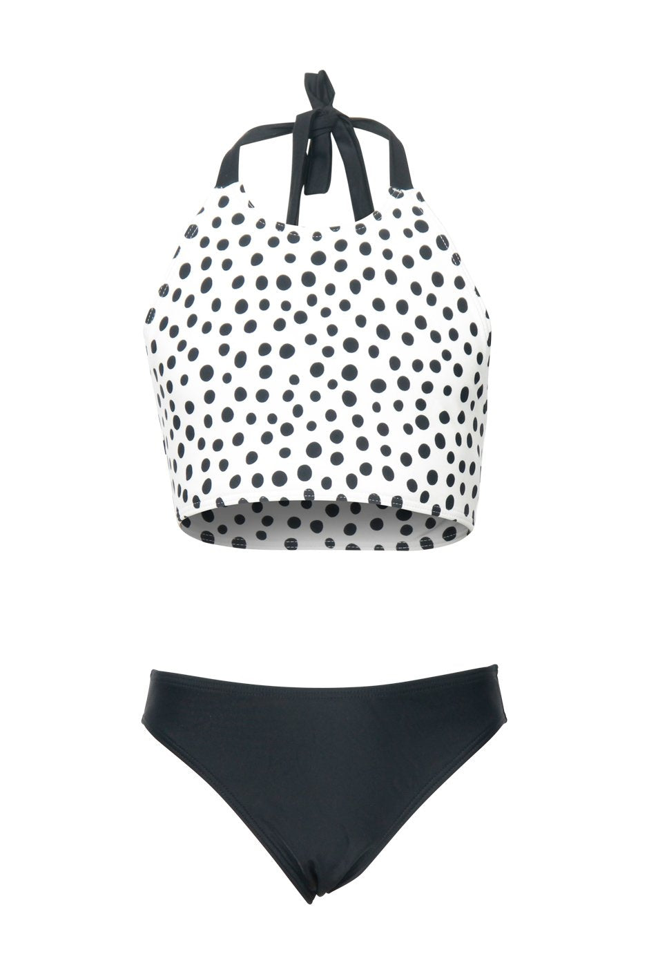 [TEST] Girls High Neck Bikini Set