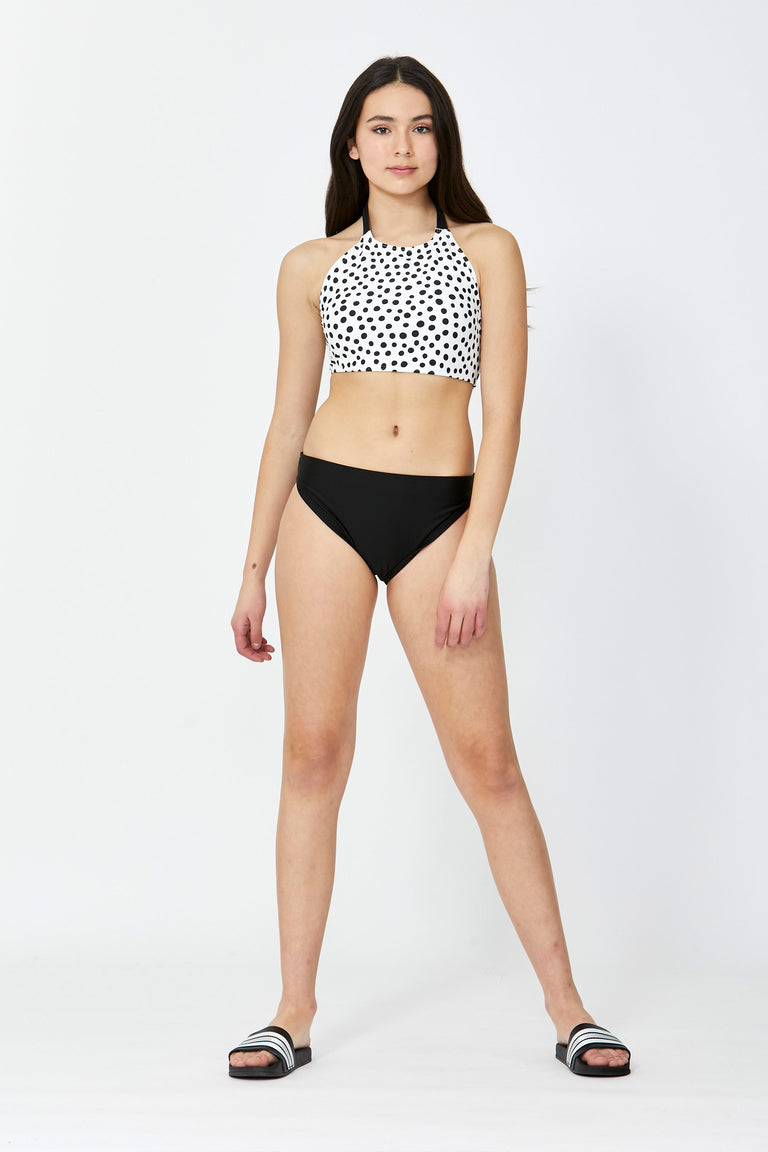 [TEST] Girls High Neck Bikini Set
