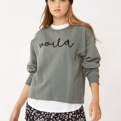 [TEST] Kids Molly Cropped Crew