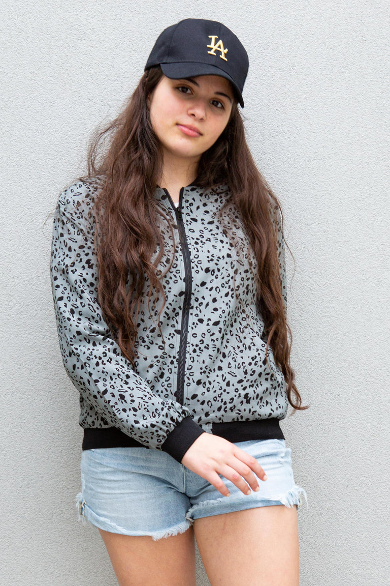 [TEST] Kids Mandy Printed Bomber