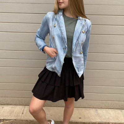 [TEST] Kids Lori Detailed Sleeve Tee