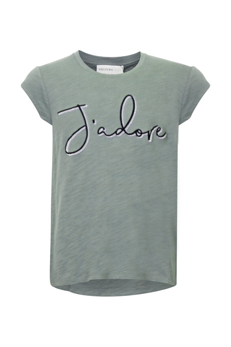 [TEST] Kids Jadore Flocked Tee