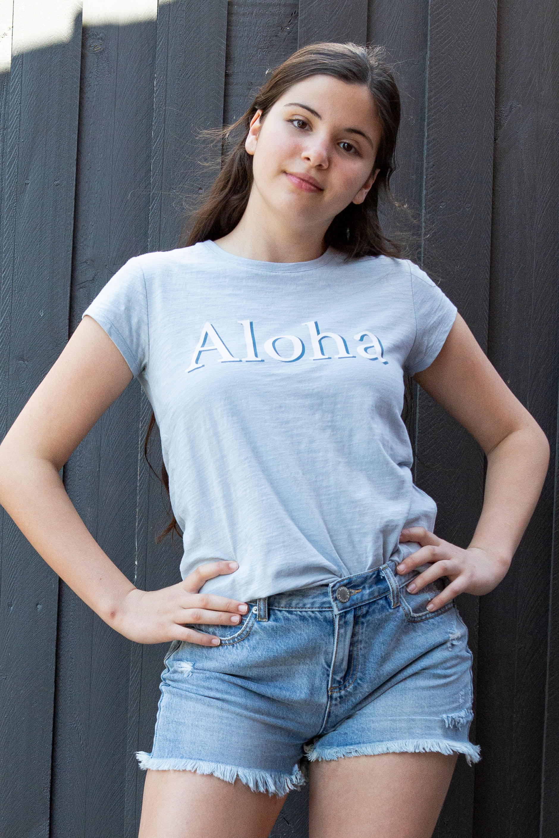 [TEST] Kids Shadow Aloha Tee