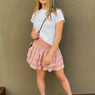 [TEST] Kids Sienna Broderie Skirt