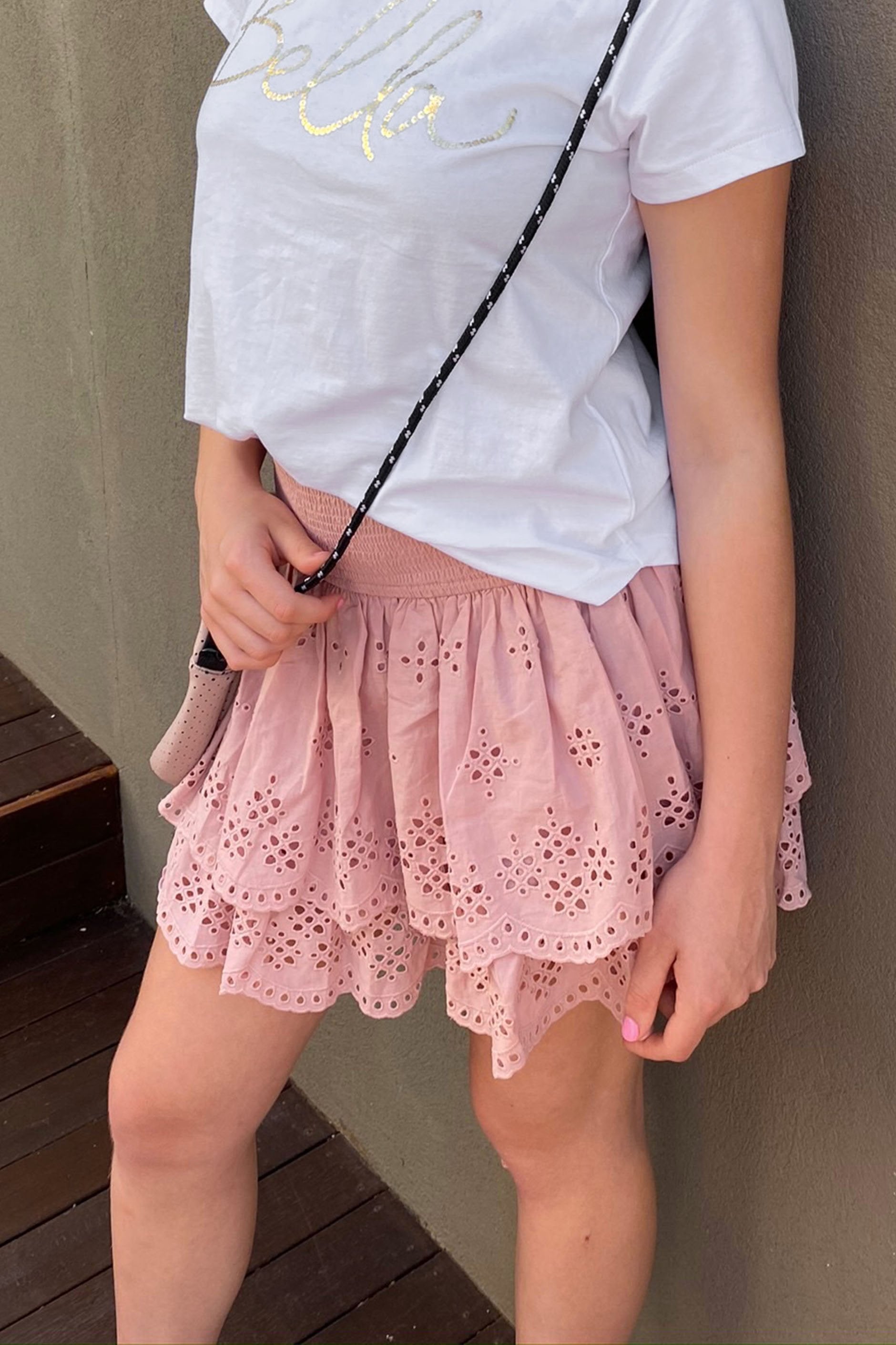 [TEST] Kids Sienna Broderie Skirt