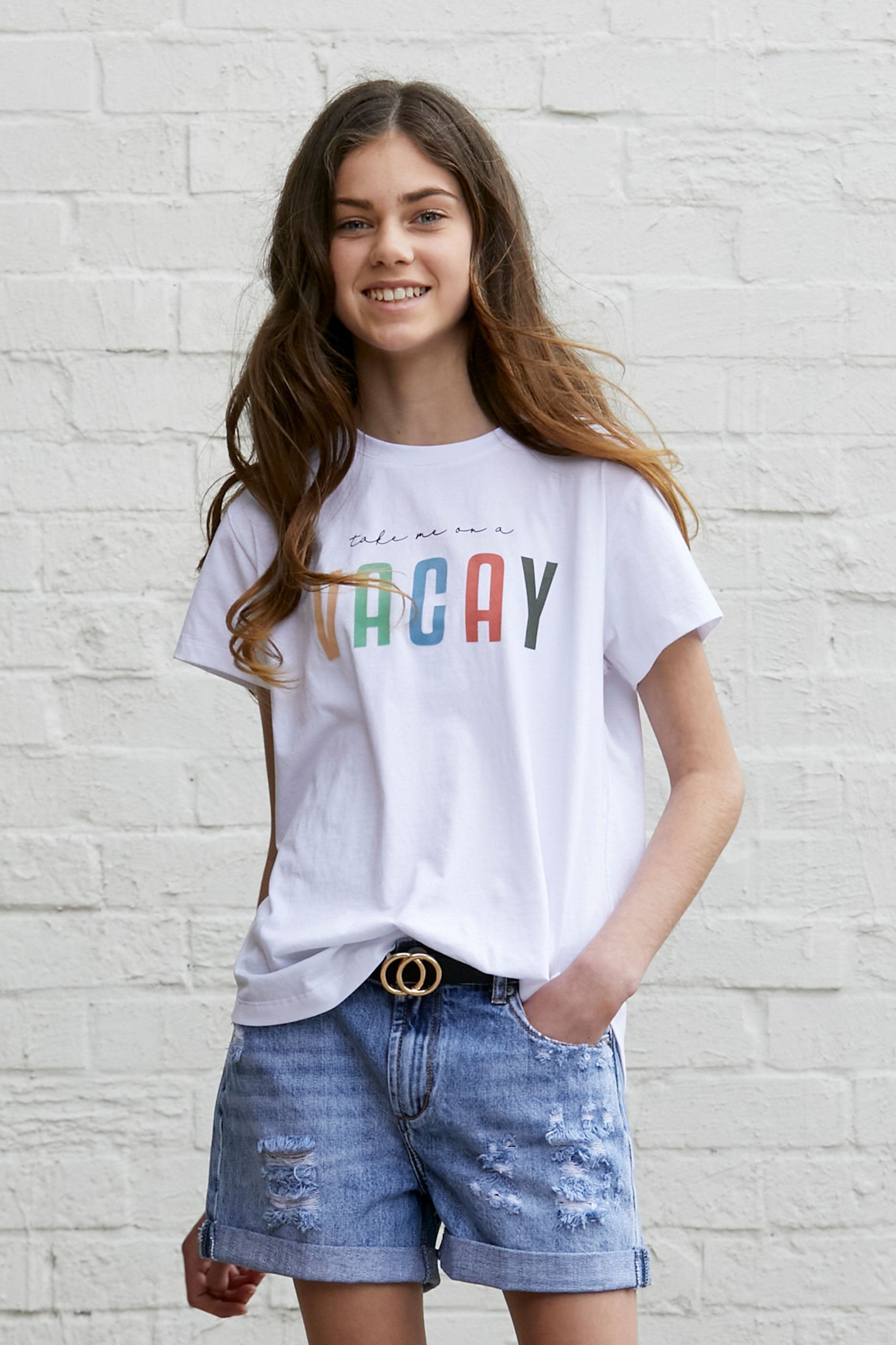 [TEST] Kids Take Me On A Vacay Tee