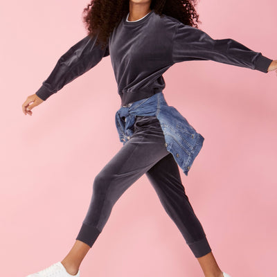 [TEST] Girls Velour Trackpant