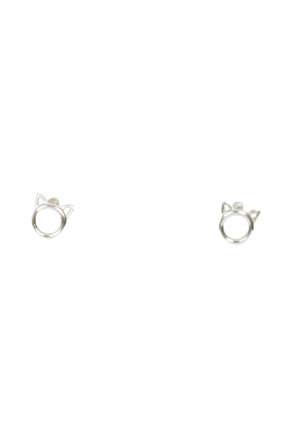 [TEST] Kids Open Circle Cat Earrings