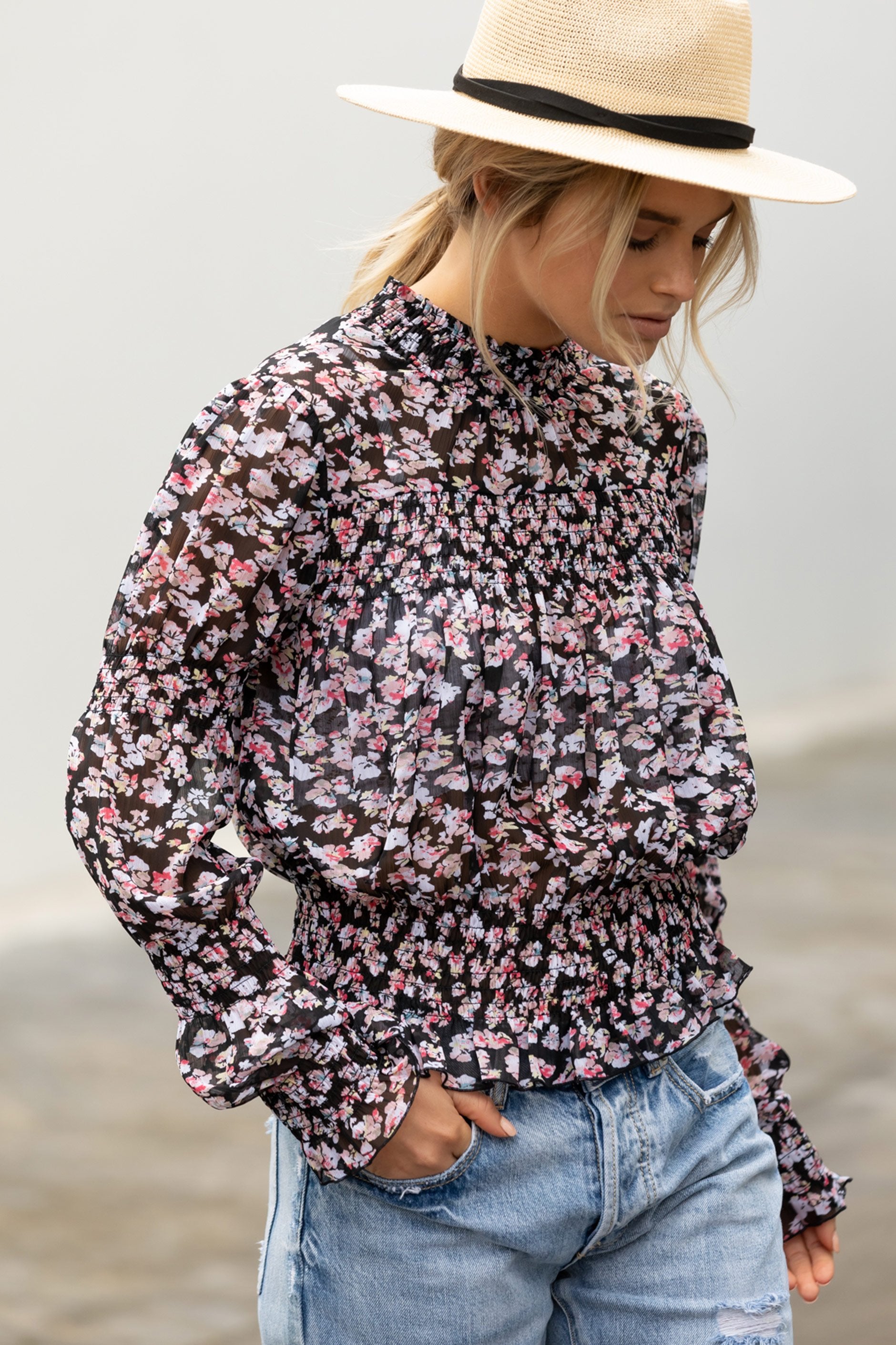 [TEST] Natalia High Neck Top