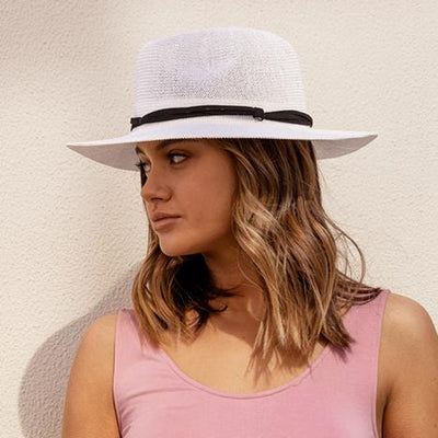 [TEST] Tropez Woven Fedora